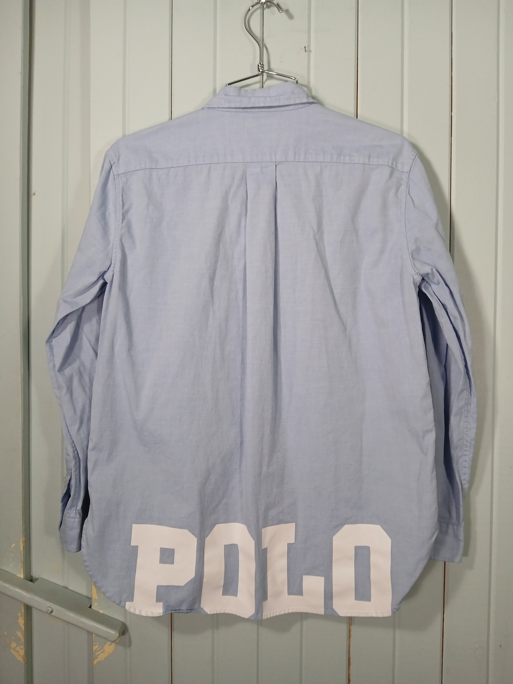 Polo by Ralph Lauren Light Blue Long-Sleeve Oxford Shirt